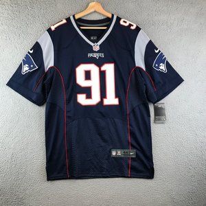 New Nike Collins New England Patriots Player Jersey T Shirt NFL Football 44